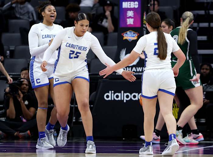 Granada Hills Charter vs Caruthers CIF State D3 Final March 8, 2024 Photo-Dennis Lee12